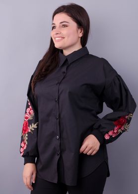 Stylish blouse plus size. Black.485138128 485138128 photo