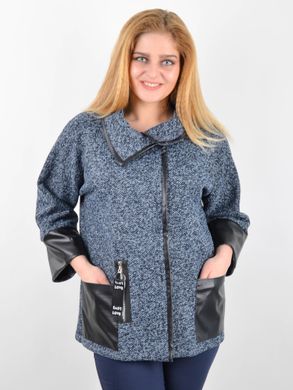 Jacket for women plus size. Blue.485140550 485140550 photo