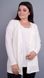 Jacket+blouse for women Plus sizes. Milk.485134630 485134630 photo 1