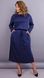 Леся. Оригінальна сукня для пишних жінок. Синій. 485137891 фото 1
