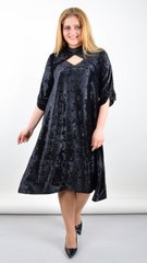 Un abito elegante per donne sinuose. Black.485140577 485140577 foto