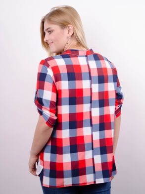 Fashionable shirt plus size. Red.485139288 485139288 photo