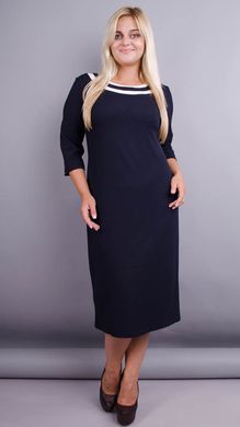 Вівіан. Оригінальна сукня великих розмірів. Синій. 485134887 фото
