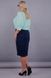 Plus size knitted skirt. Blue.485130990 485130990 photo 3