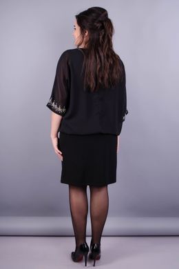 Exquisite women's dress plus size. Black.485131219 485131219 photo