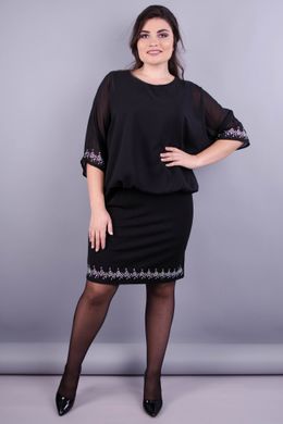 Exquisite women's dress plus size. Black.485131219 485131219 photo