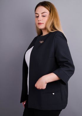 Women's office jacket of Plus sizes. Black.485139919 485139919 photo