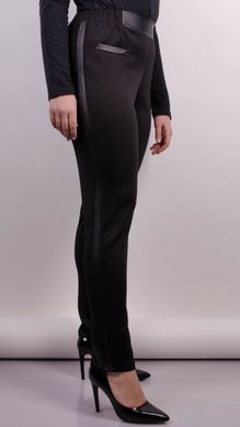 Pantaloni casuali delle donne di taglie forti. Black.485138709 485138709 foto