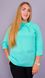 Tender female blouse of Plus sizes. Mint.485130766 485130766 photo 1