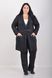 The cardigan is long with a fastener. Black.4952783545860 4952783545860 photo 6