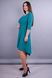 Women's stylish dress of Plus sizes. Turquoise.485131238 485131238 photo 3