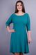 Women's stylish dress of Plus sizes. Turquoise.485131238 485131238 photo 2