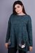 Beautiful tunic for women with magnificent shapes. Emerald.485131086 485131086 photo 1