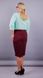 Elegant skirt of Plus sizes. Bordeaux.485131003 485131003 photo 3