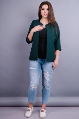 Female jacket of Plus sizes. Emerald.485130909 485130909 photo