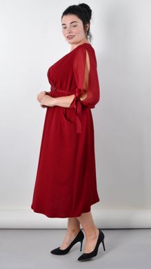 Exquisite Plus Size dress. Bordeaux.485140182 485140182 photo