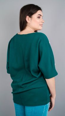 Una camicetta elegante per le donne più dimensioni. Emerald.485131361 485131361 foto