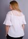 Combined blouse of Plus sizes. White.485135738 485135738 photo 6