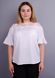 Combined blouse of Plus sizes. White.485135738 485135738 photo 5