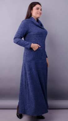 שמלת מקסי לנשים פלוס גודל. כחול .485138102 485138102 צילום