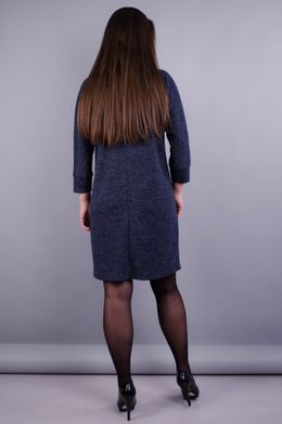 Plus size dress for women. Blue graphite.485131255 485131255 photo