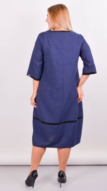 Таис. Платье для женщин плюс сайз. Синий. 485139970 фото