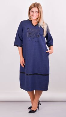 Dress for women plus size. Blue.485139970 485139970 photo