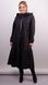 Fashionable raincoat for curvy women. Black.485139040 485139040 photo 2