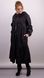 Fashionable raincoat for curvy women. Black.485139040 485139040 photo 4
