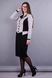 Women's dress in Plus size business style. Grey-black.485131244 485131244 photo 4