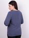 Stylish Plus size blouse. Blue.485139074 485139074 photo 5