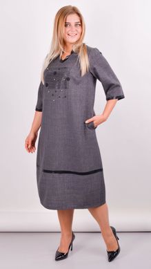 Dress for women plus size. Grey.485139975 485139975 photo