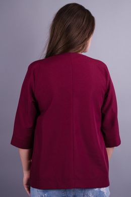 Female jacket of Plus sizes. Bordeaux.485130916 485130916 photo