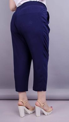 Shortened summer trousers plus size. Blue.485132005 485132005 photo