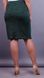 Office skirt of Plus sizes. Emerald.485131452 485131452 photo 5