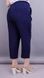 Shortened summer trousers plus size. Blue.485132005 485132005 photo 3