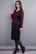 Women's dress in Plus size business style. Bordeaux/black.485138304 485138304 photo 2