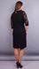Stylish female dress of Plus sizes. Black.485131018 485131018 photo 4