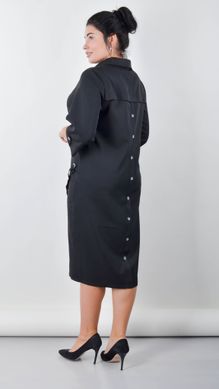 Un abito elegante per donne sinuose. Black.485140209 485140209 foto