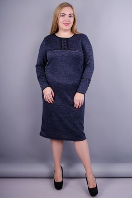 Dress in a business style of Plus sizes. Blue.485131111 485131111 photo
