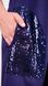 שמלה אלגנטית בגדלי פלוס. כחול+כחול .485139712 485139712 צילום 5