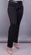 מכנסי נשים בגדלי פלוס מבודדים. שחור .485130719 485130719 צילום 1