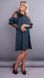 Юнона ангора. Стильна сукня для жінок з пишними формами. Смарагд. 485133636 фото 3