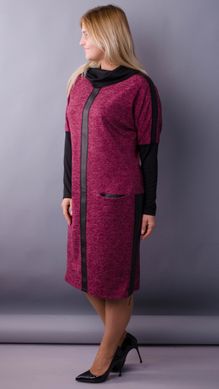 Stylish dress for every day. Bordeaux.485138535 485138535 photo