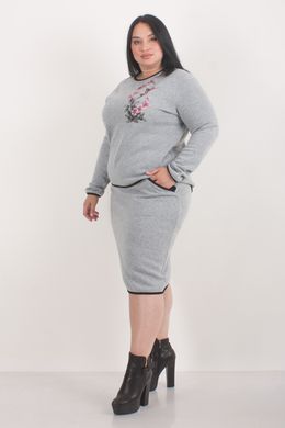 A daily suit with a skirt. Grey.495278362 495278362 photo