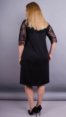 Лайза. Практична сукня великих розмірів. Чорний. 485135080 фото